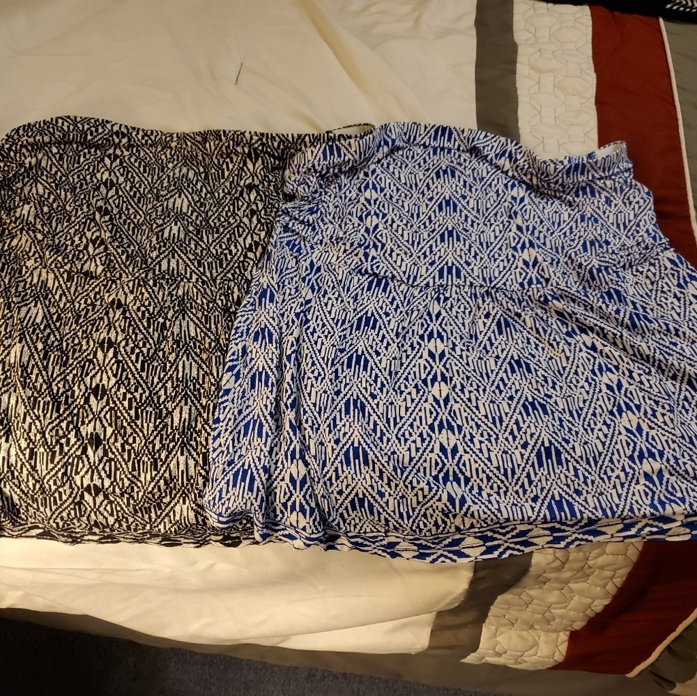 Plus size Old Navy tube tops (price for both tops)